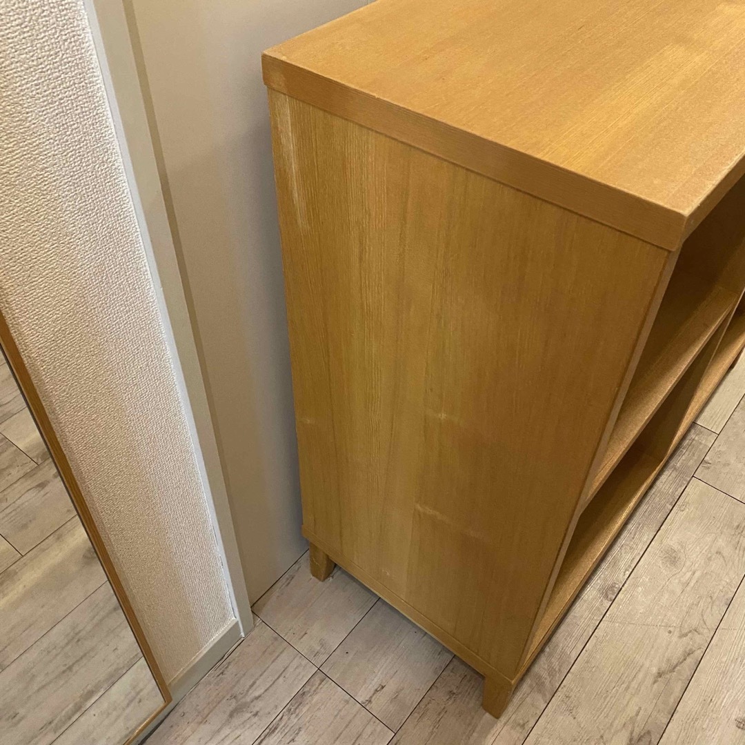 MUJI (無印良品) - 廃盤品 無印良品 MUJI タモ材 オープン MUJI (無印良品) - 廃盤品 無印良品 MUJI タモ材 オープン