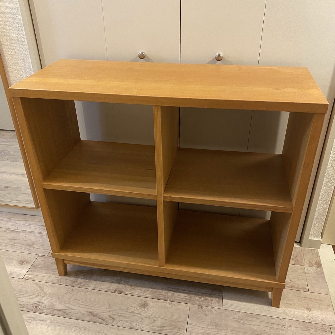 MUJI (無印良品) - 廃盤品 無印良品 MUJI タモ材 オープン MUJI (無印良品) - 廃盤品 無印良品 MUJI タモ材 オープン