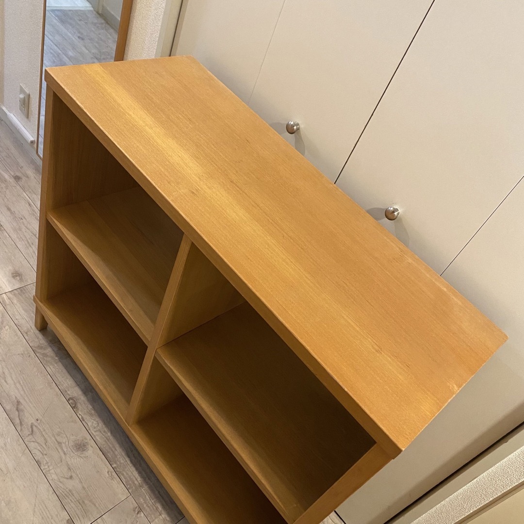 MUJI (無印良品) - 廃盤品 無印良品 MUJI タモ材 オープン MUJI (無印良品) - 廃盤品 無印良品 MUJI タモ材 オープン