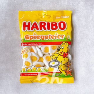 HARIBO【日本未販売】Spiegeleier 175g 目玉焼きグミ(菓子/デザート)