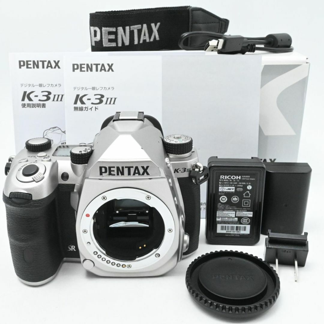 PENTAX - ペンタックス PENTAX K-3 Mark III ボディ シルバーの PENTAX - ペンタックス PENTAX K-3 Mark III ボディ シルバーの