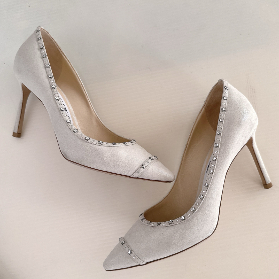 JIMMY CHOO - ジミーチュウ JIMMY CHOO スター パンプス JIMMY CHOO - ジミーチュウ JIMMY CHOO スター パンプス