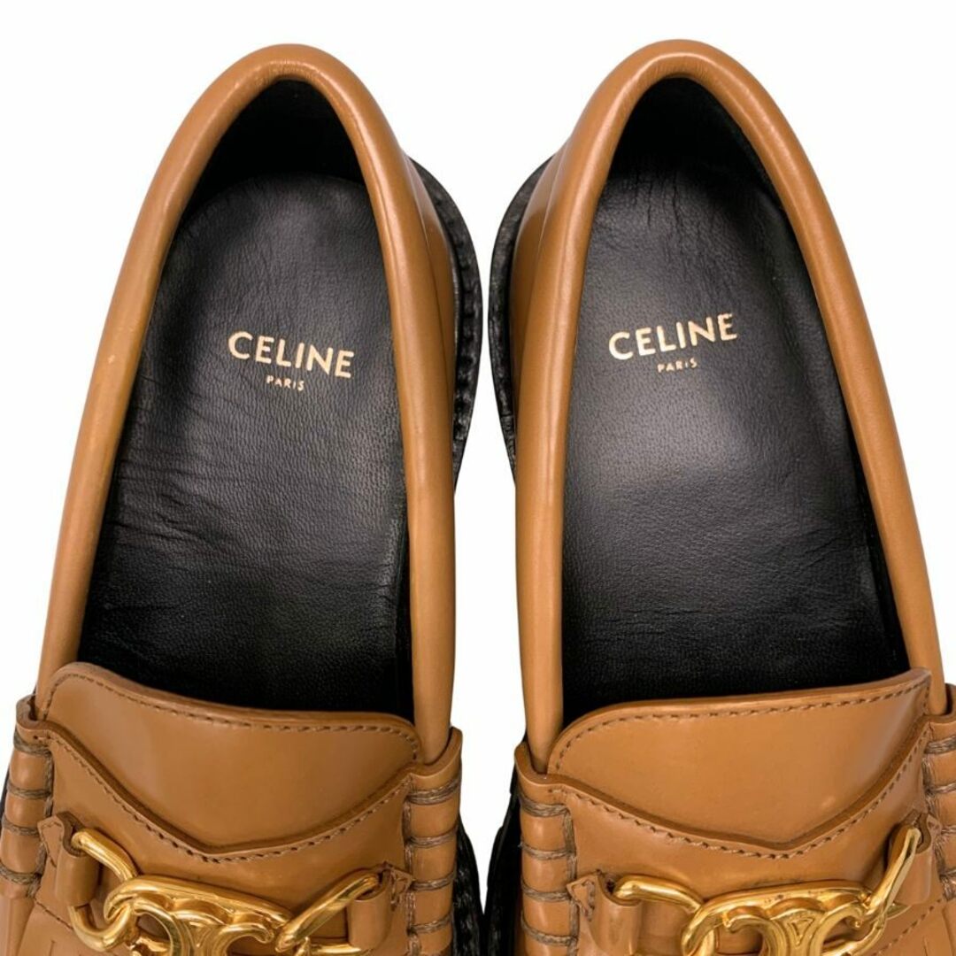 CELINE - セリーヌ マーガレットローファー トリオンフ金具 CELINE - セリーヌ マーガレットローファー トリオンフ金具