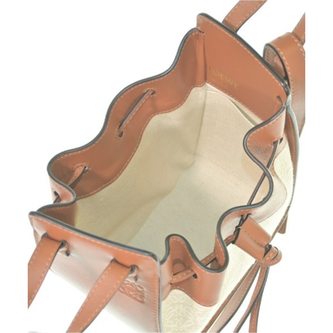 LOEWE - LOEWE ロエベ ショルダーバッグ - 茶 【古着】【中古 LOEWE - LOEWE ロエベ ショルダーバッグ - 茶 【古着】【中古