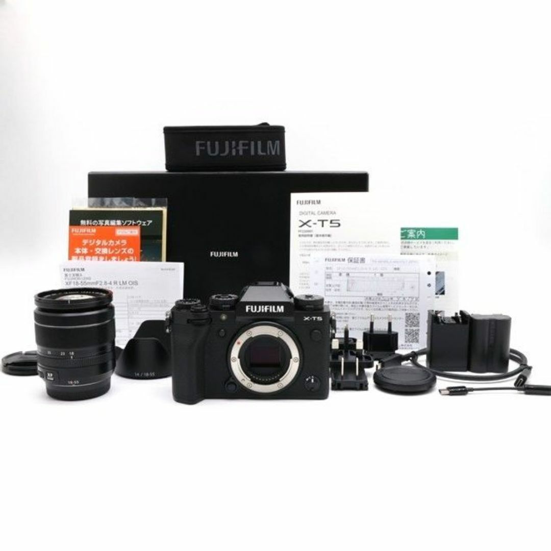 未使用展示品>FUJIFILM X-T5 XF18-55mm レンズキットの通販 by 未使用展示品>FUJIFILM X-T5 XF18-55mm レンズキットの通販 by