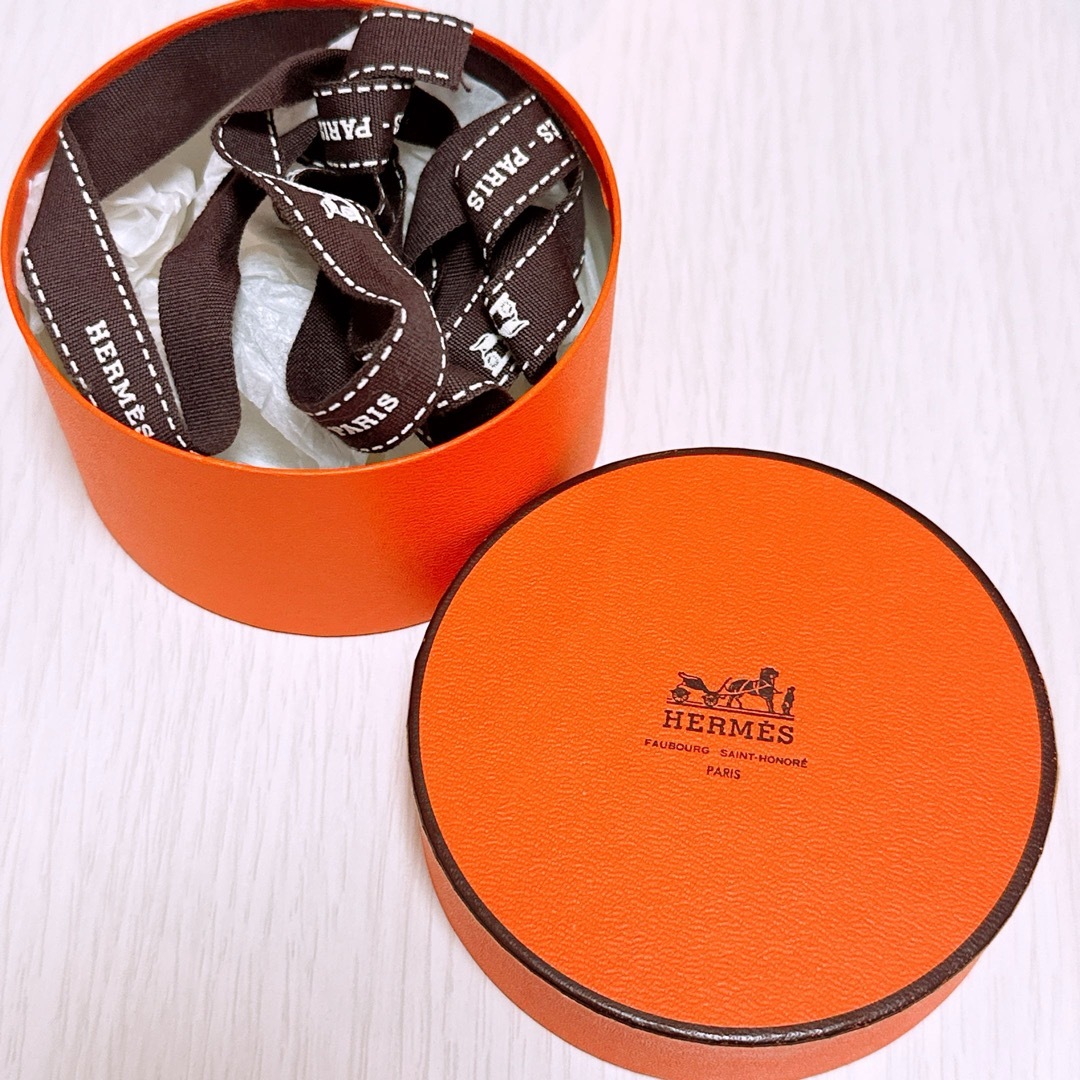 HERMES - エルメス HERMES 外箱 ケース ボックス リボン 付属品 HERMES - エルメス HERMES 外箱 ケース ボックス リボン 付属品