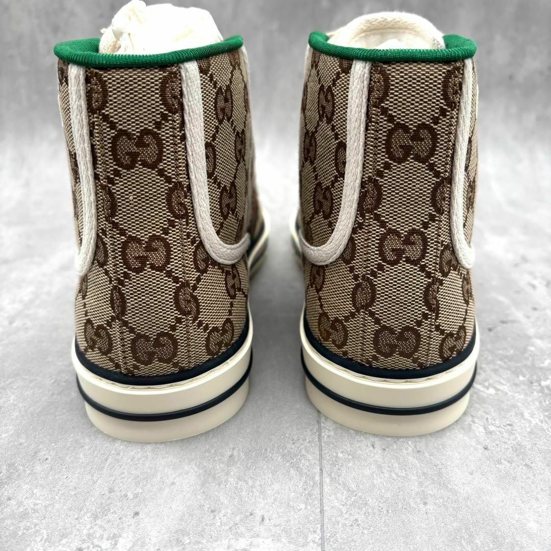 GUCCI - 【新品同様】グッチ スニーカー 37 テニス 1977 GG柄 GUCCI - 【新品同様】グッチ スニーカー 37 テニス 1977 GG柄