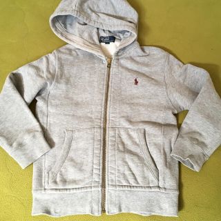 ラルフローレン(Ralph Lauren)のラルフローレン❤️グレーパーカー120(カーディガン)