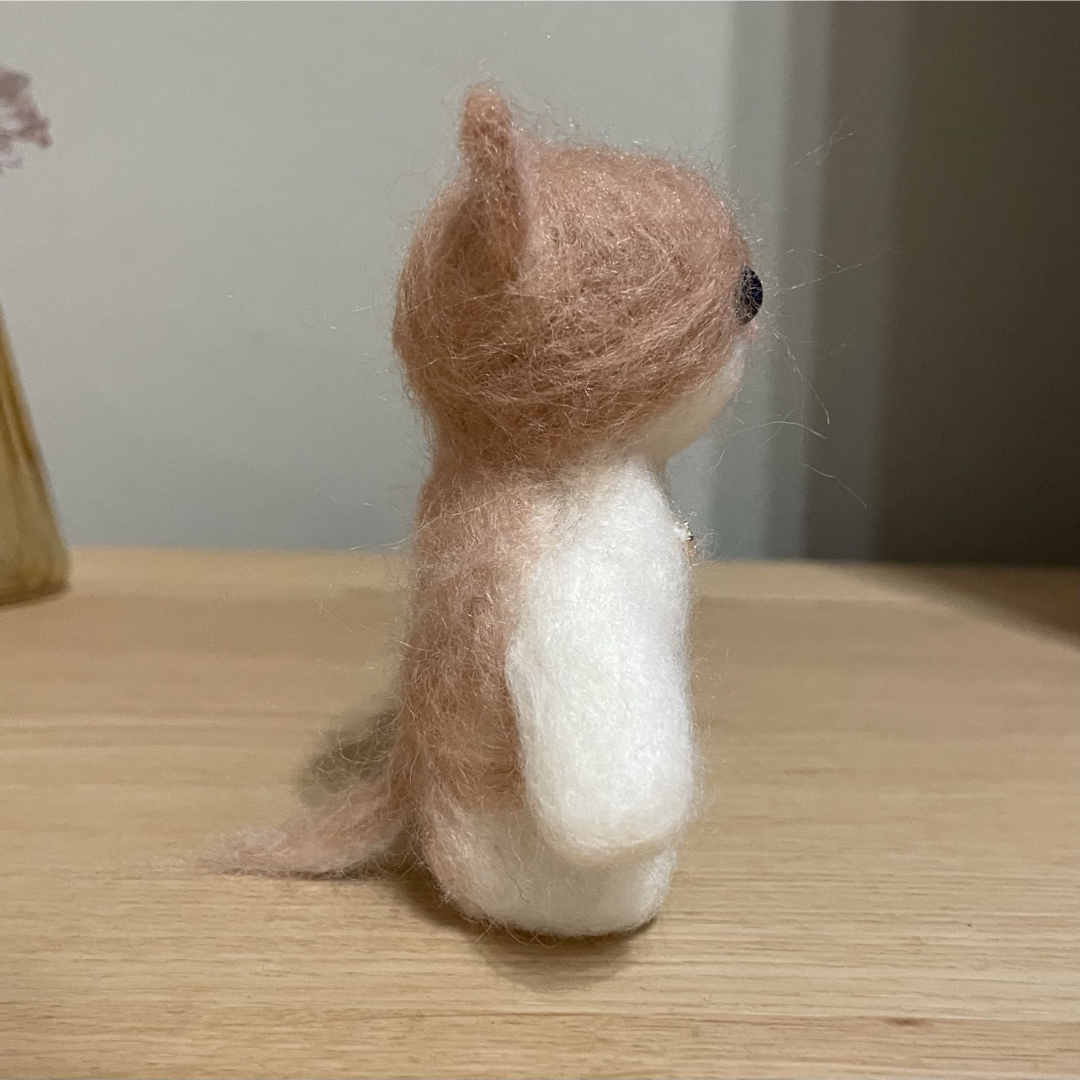 にゃんこぬいぐるみ ハンドメイド 羊毛フェルトの通販 by にゃんこぬいぐるみ ハンドメイド 羊毛フェルトの通販 by