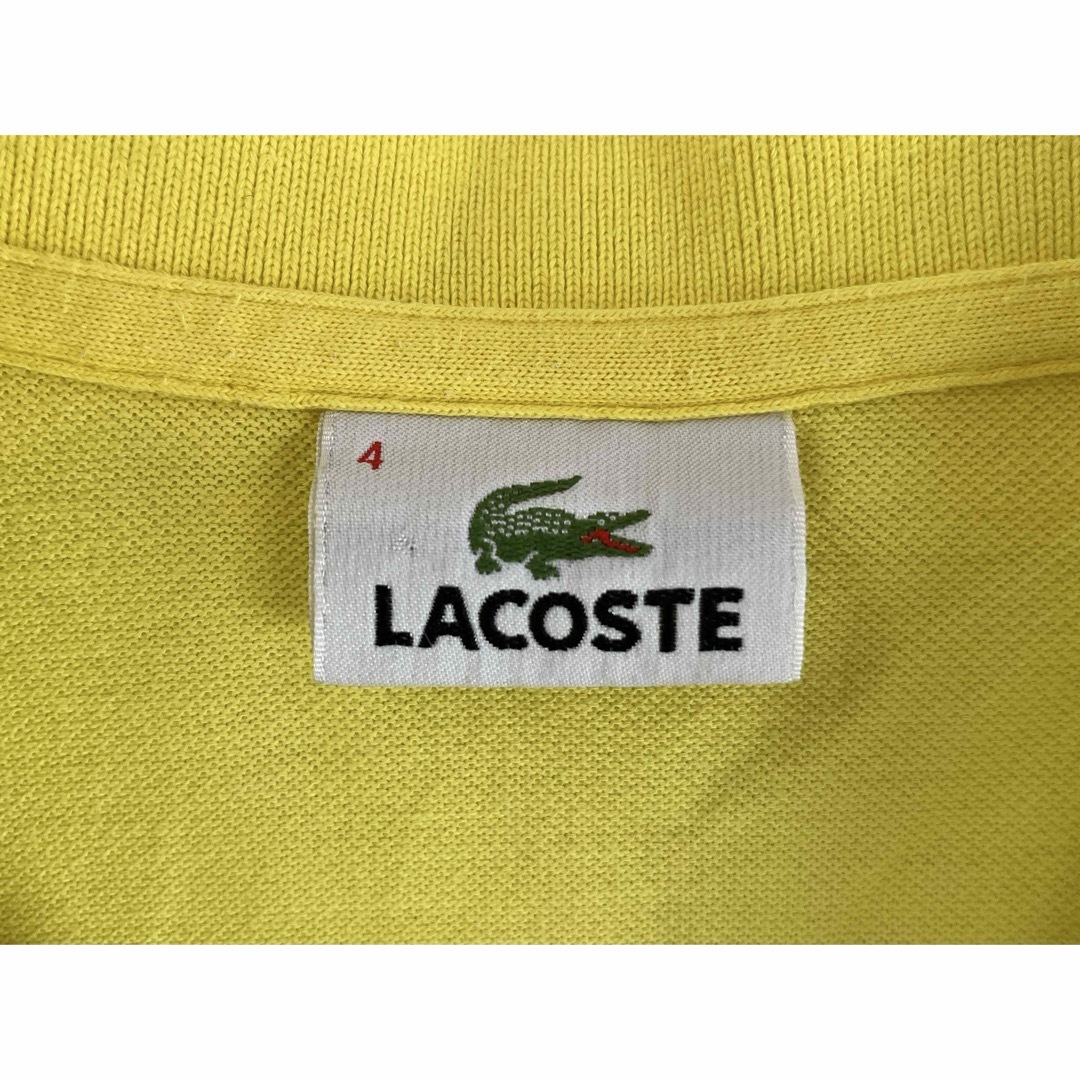 LACOSTE - 送料無料!ラコステ 半袖ポロシャツ サイズ4 LACOSTE - 送料無料!ラコステ 半袖ポロシャツ サイズ4