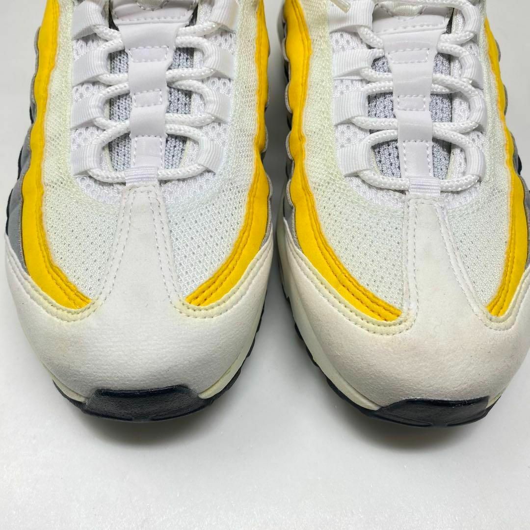 NIKE - NIKE エアマックス 95 Air Max 26.5 グレー イエローの NIKE - NIKE エアマックス 95 Air Max 26.5 グレー イエローの