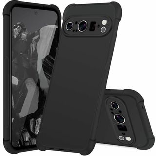 Google Pixel 9 Pro XL ケース TPU シリコン ブラック (その他)