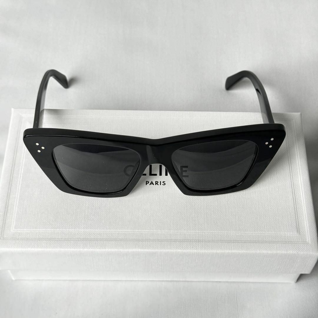 CELINE - 【定価6.4.万】CELINE CATEYE キャットアイ サングラス CELINE - 【定価6.4.万】CELINE CATEYE キャットアイ サングラス