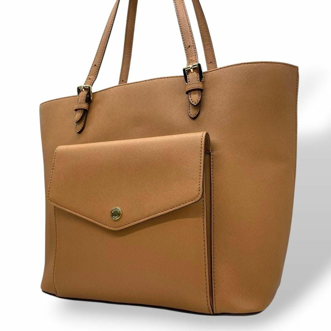 MICHAEL KORS - 美品　マイケルコース　トートバッグ　JET SET　サフィアーノ　レザー　s30