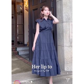 Her lip to - Herlipto レースワンピースの通販 by Coco& Her lip to - Herlipto レースワンピースの通販 by Coco&