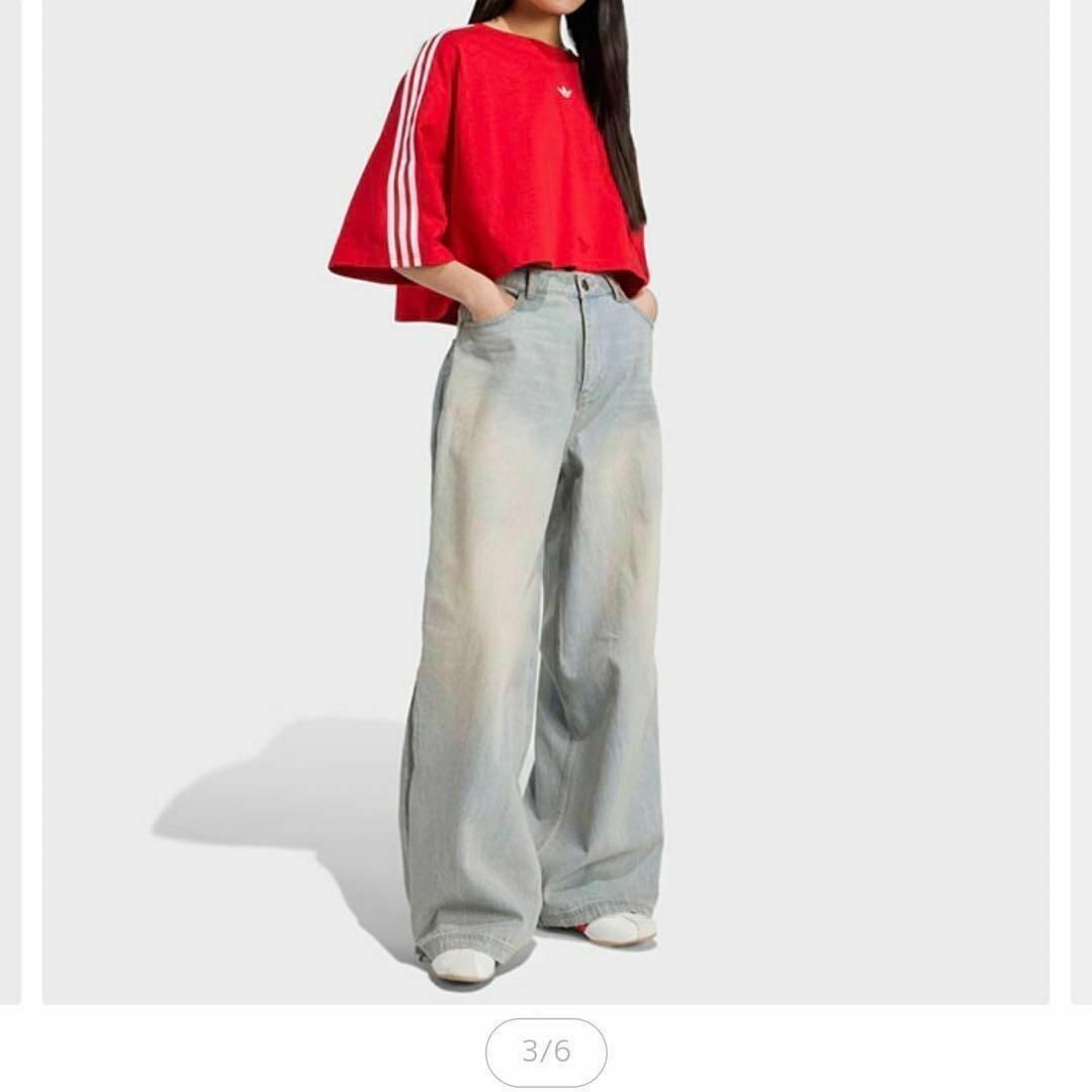 adidas Originals - ADIDAS DENIM ZIP PANT デニム パンツ 29