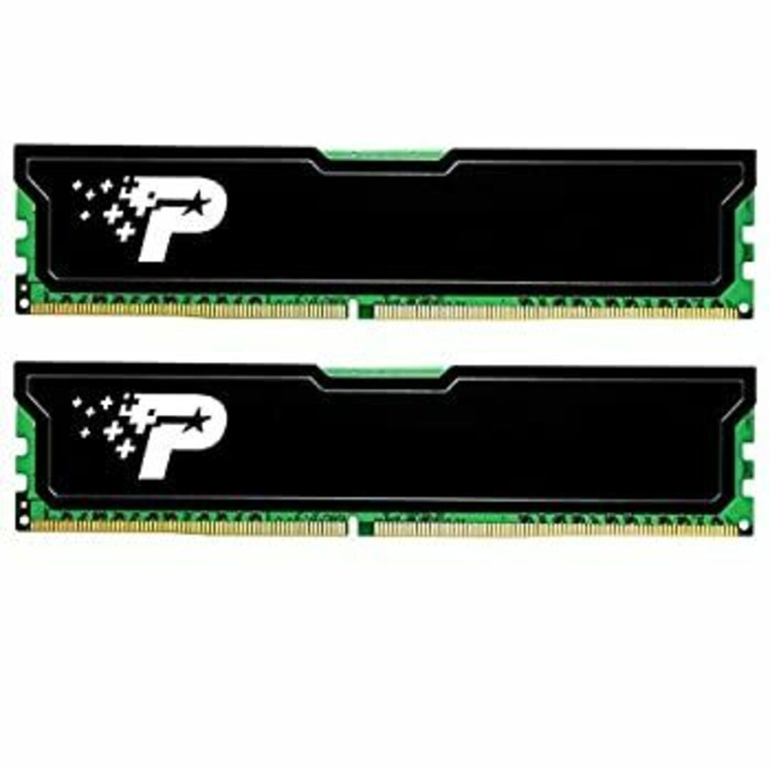Patriot デスクトップ用メモリ DDR3 1333MHz PC3-10600 8GB (4GBx2枚組) CL11 ヒートシンク付 - PSD38G1333KH スマホ/家電/カメラのPC/タブレット(PCパーツ)の商品写真