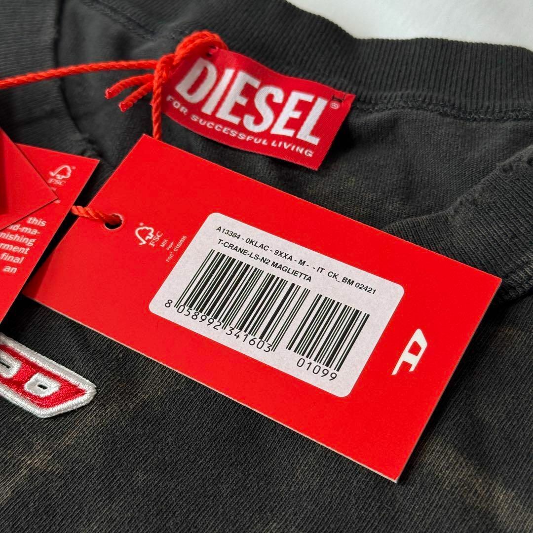 DIESEL - 【定価4.6万】DIESEL モーガン T-Crane-Ls-N2 ブラック DIESEL - 【定価4.6万】DIESEL モーガン T-Crane-Ls-N2 ブラック