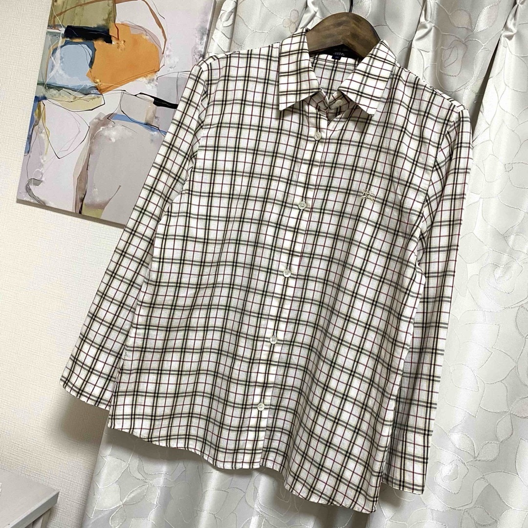 BURBERRY - 美品 バーバリー チェックシャツ 40の通販 by shop BURBERRY - 美品 バーバリー チェックシャツ 40の通販 by shop