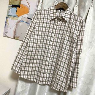 BURBERRY - BURBERRY LONDON ノバチェックピンクシャツ ホース BURBERRY - BURBERRY LONDON ノバチェックピンクシャツ ホース