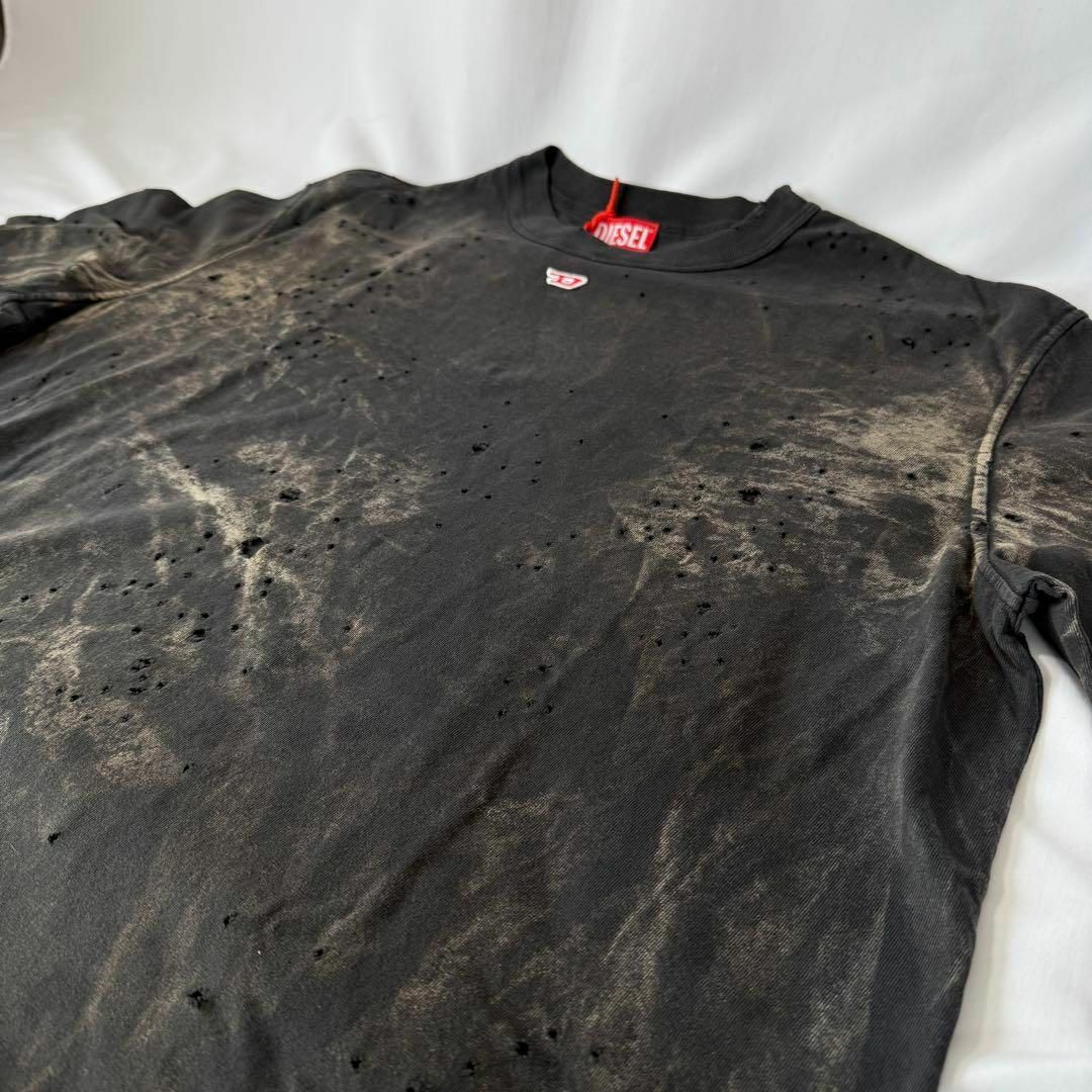 DIESEL - 【定価4.6万】DIESEL モーガン T-Crane-Ls-N2 ブラック DIESEL - 【定価4.6万】DIESEL モーガン T-Crane-Ls-N2 ブラック