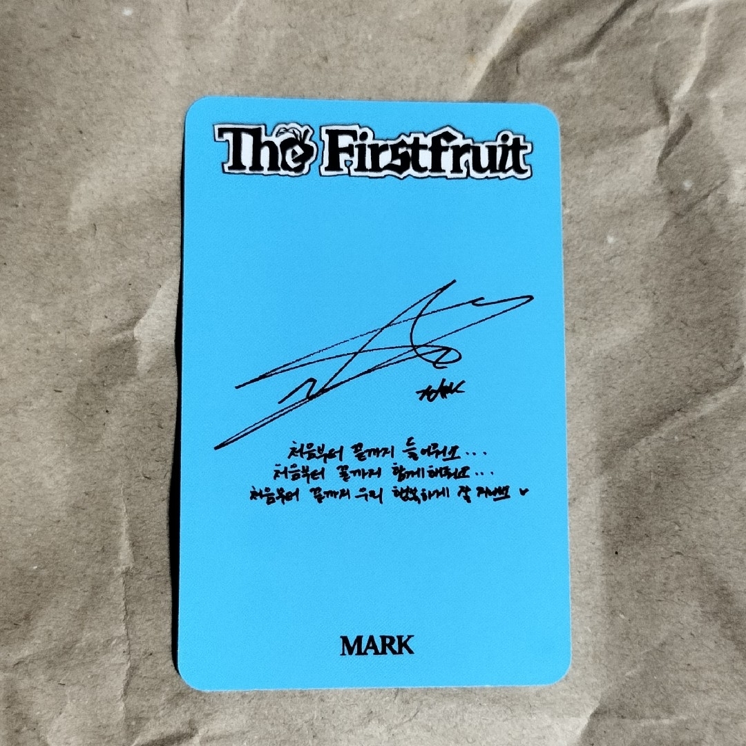 NCT - NCT マーク The Firstfruit Square Flap トレカの通販 by NCT - NCT マーク The Firstfruit Square Flap トレカの通販 by