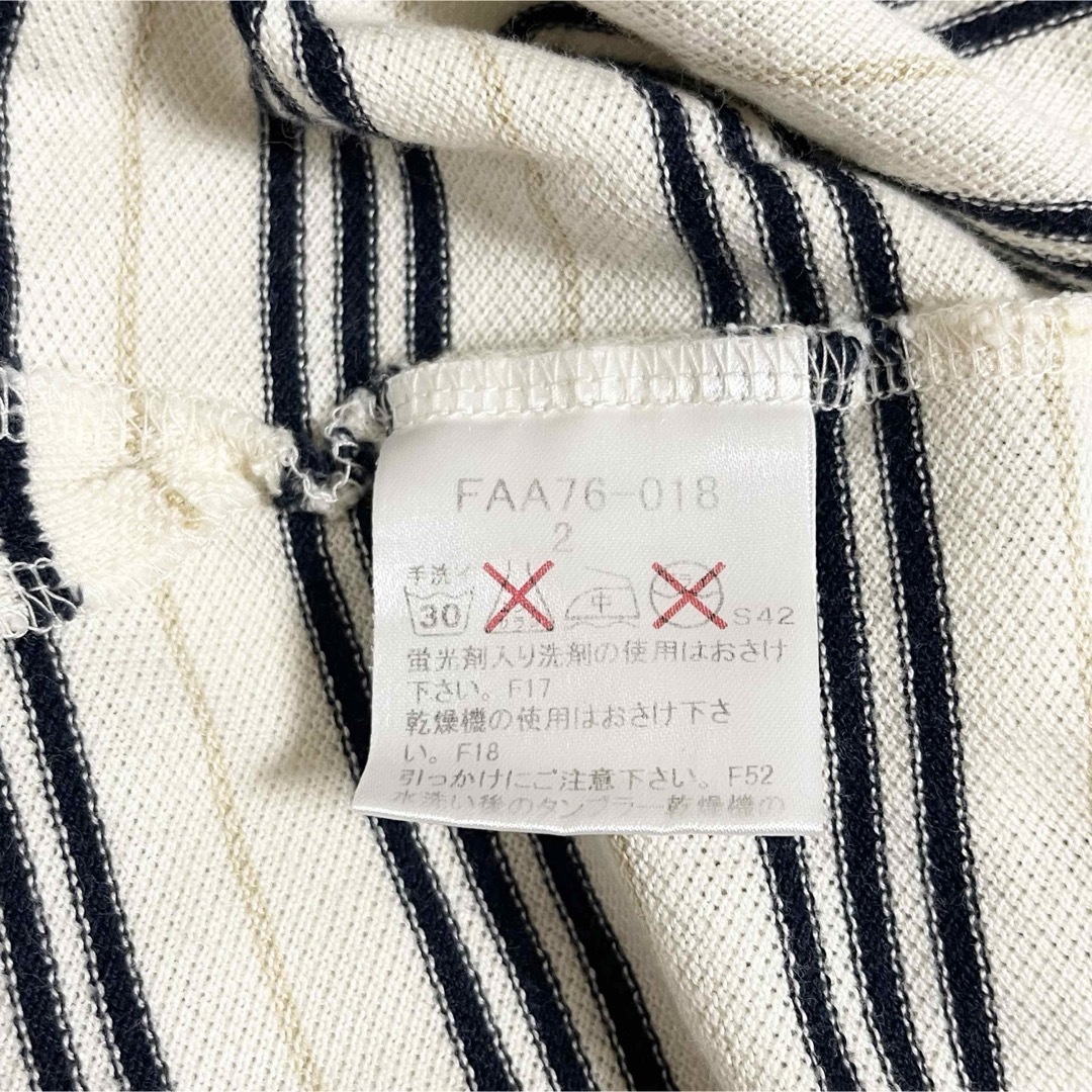 BURBERRY - BURBERRY バーバリー ボーダー ポロシャツ ロゴ 刺繍 BURBERRY - BURBERRY バーバリー ボーダー ポロシャツ ロゴ 刺繍