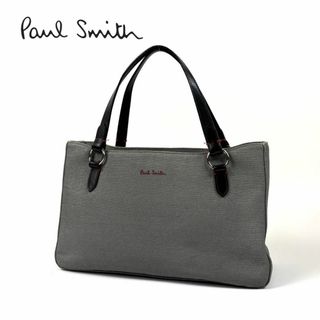 Paul Smith - Paul Smith トートバッグ ネイビー×レッド A4収納 Paul Smith - Paul Smith トートバッグ ネイビー×レッド A4収納