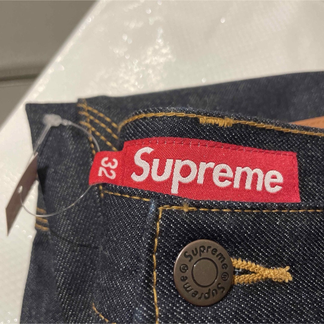 Supreme - supreme s logo rigid baggy jeanの通販 by りょう's Supreme - supreme s logo rigid baggy jeanの通販 by りょう's