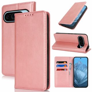 対応Google Pixel 9 Pro XL ケース 手帳型 シェルノートブッ(その他)