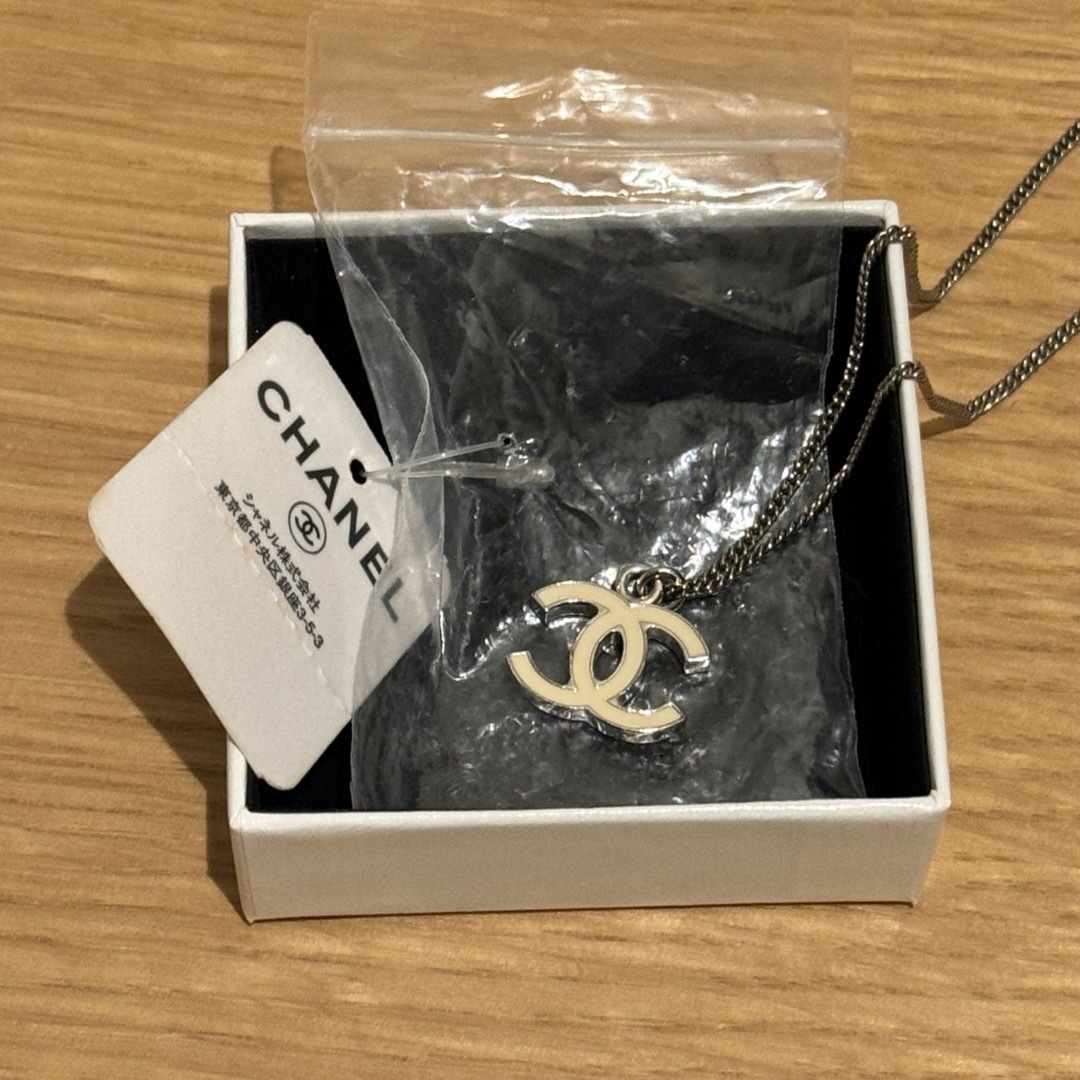 CHANEL - CHANEL シャネル ココマーク ネックレス シルバー CHANEL - CHANEL シャネル ココマーク ネックレス シルバー