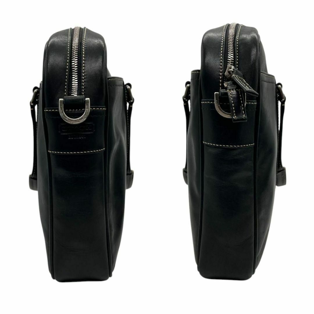 COACH - 美品 コーチ ビジネスバッグ 黒 レキシントン レザー COACH - 美品 コーチ ビジネスバッグ 黒 レキシントン レザー