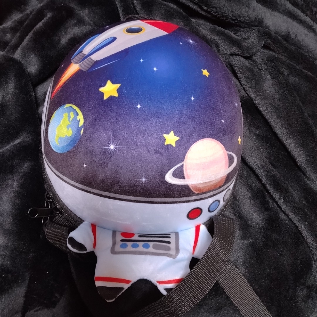 子供用 宇宙飛行士 リュック バックパック プライズ品 宇宙 スペースリュック キッズ/ベビー/マタニティのこども用バッグ(リュックサック)の商品写真
