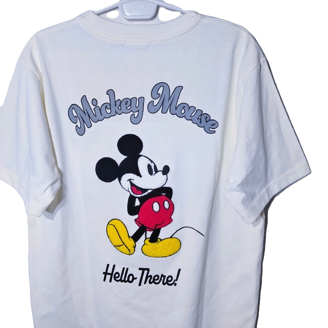 Disney - 新品 Tシャツ XL ミッキー ディズニー サガラ 刺繍 Disney - 新品 Tシャツ XL ミッキー ディズニー サガラ 刺繍