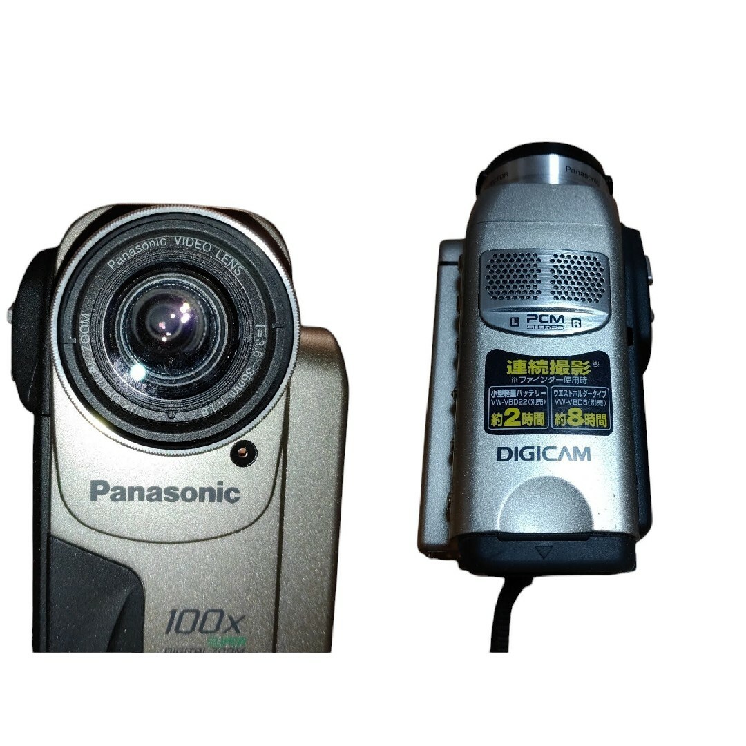 【超目玉枠】 Panasonic - 【動作OKな美品】パナソニック miniDVカメラ ビデオ ビデオカメラ