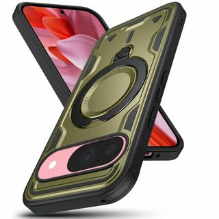 Google Pixel 9 / Pixel 9 Pro 用 ケース リング付き(その他)