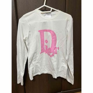 Christian Dior - Christian Dior ボーダー メッセージロゴT Christian Dior - Christian Dior ボーダー メッセージロゴT
