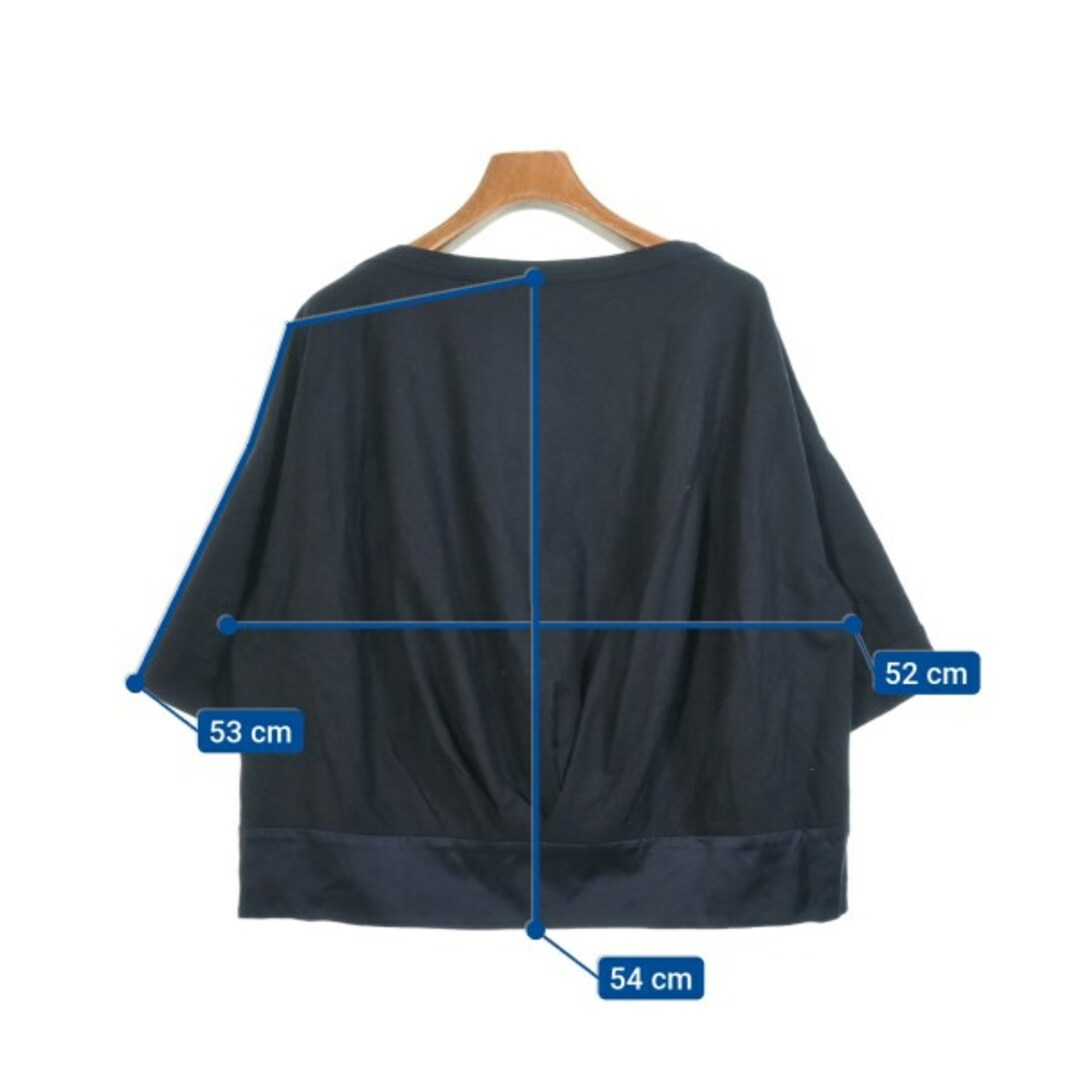 Drawer - Drawer ドロワー Tシャツ・カットソー 1(S位) 紺 Drawer - Drawer ドロワー Tシャツ・カットソー 1(S位) 紺