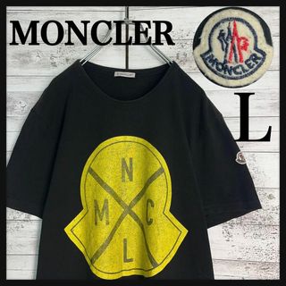 MONCLER - ☆定価55,000円☆新品 MONCLER ワッペン Tシャツ M MONCLER - ☆定価55,000円☆新品 MONCLER ワッペン Tシャツ M