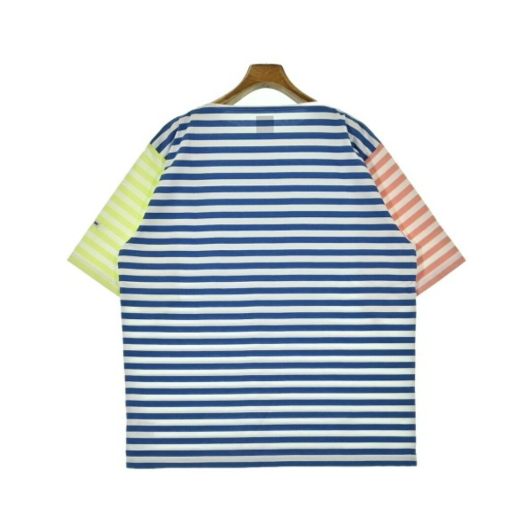 agnes b. - Agnes b. Tシャツ・カットソー XL 青x白x黄等 agnes b. - Agnes b. Tシャツ・カットソー XL 青x白x黄等