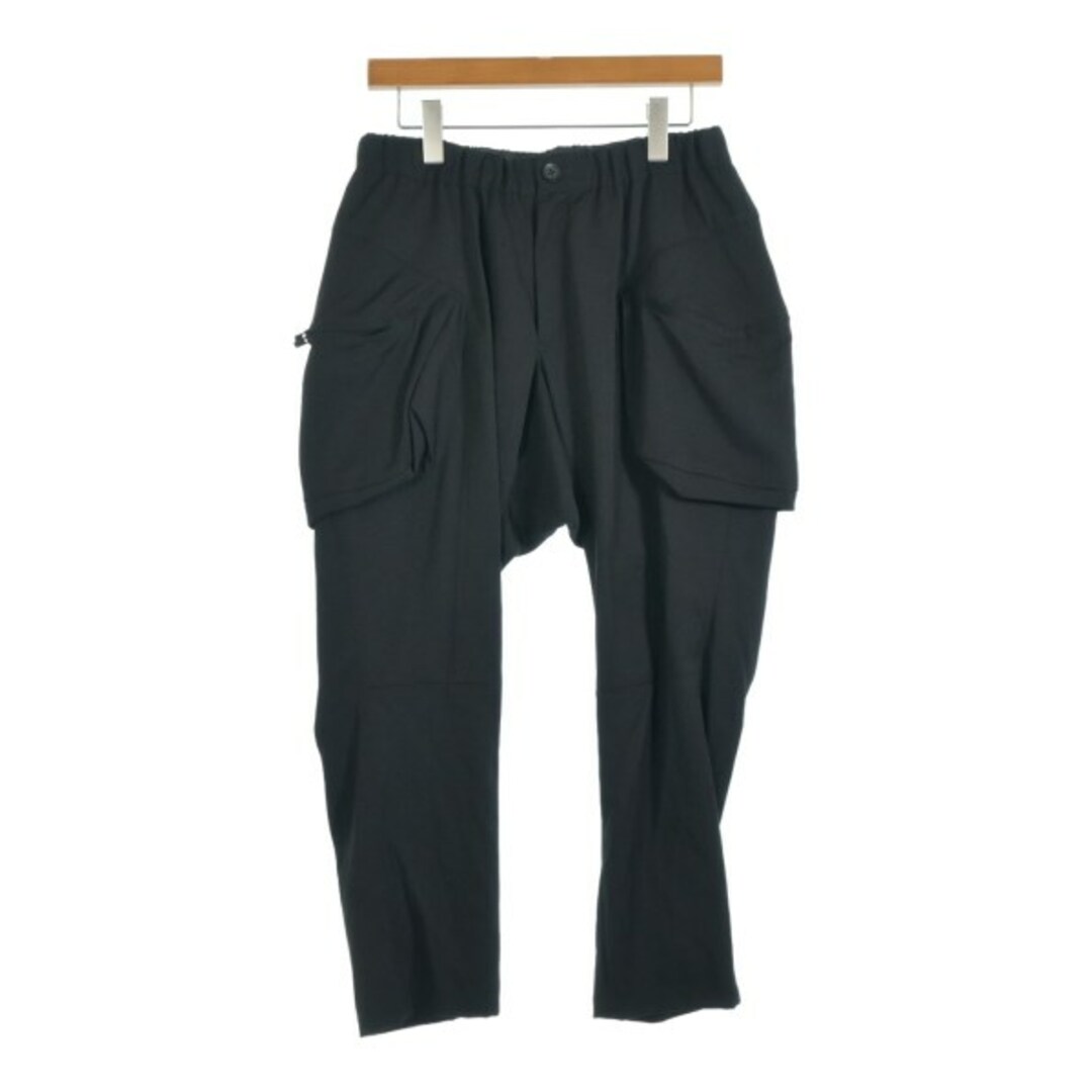 Yohji Yamamoto - YOHJI YAMAMOTO ヨウジヤマモト スラックス 1(XS位) 黒 【古着】【中古】