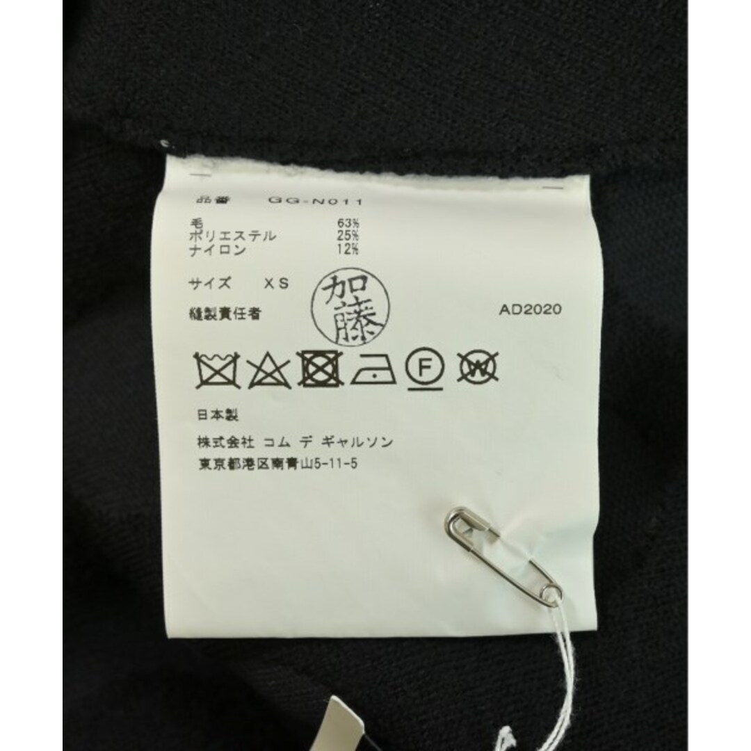 COMME des GARCONS - COMME des GARCONS ニット・セーター XS 黒 COMME des GARCONS - COMME des GARCONS ニット・セーター XS 黒