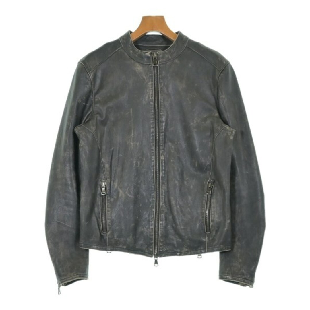 lot78 ロットセブンティエイト ライダース 50(XL位) 黒 【古着 lot78 ロットセブンティエイト ライダース 50(XL位) 黒 【古着