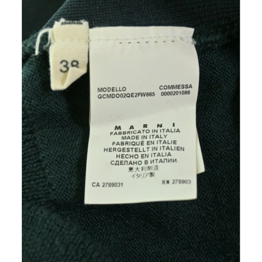 MARNI - MARNI マルニ ベスト 38(S位) 緑x黒 【古着】【中古】の MARNI - MARNI マルニ ベスト 38(S位) 緑x黒 【古着】【中古】の
