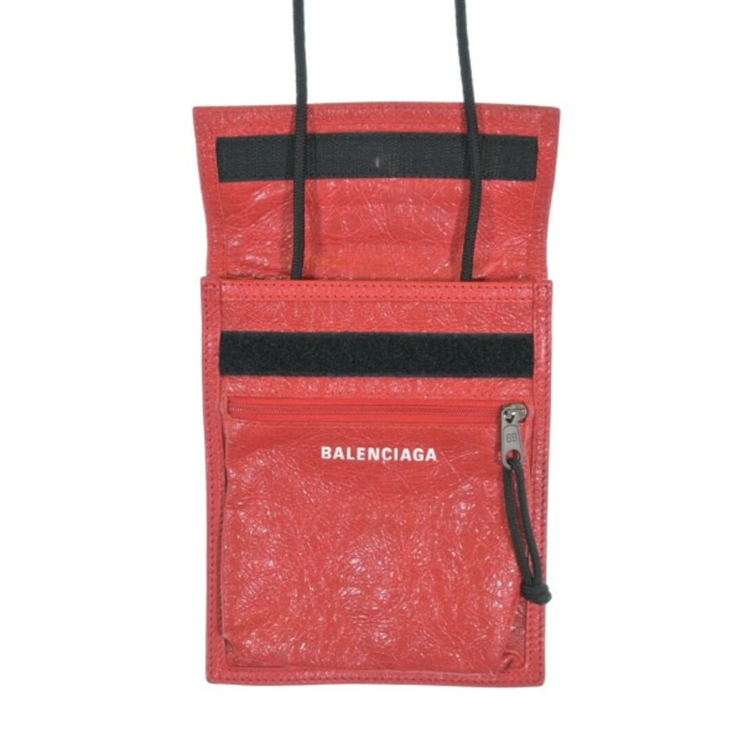 BALENCIAGA - BALENCIAGA バレンシアガ ショルダーバッグ - 赤 BALENCIAGA - BALENCIAGA バレンシアガ ショルダーバッグ - 赤