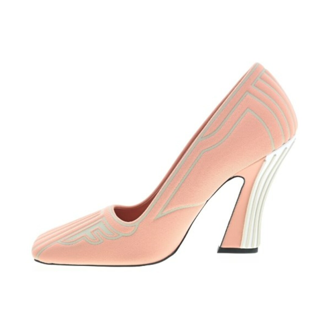 FENDI - FENDI フェンディ パンプス EU38(24.5cm位) ピンクx FENDI - FENDI フェンディ パンプス EU38(24.5cm位) ピンクx