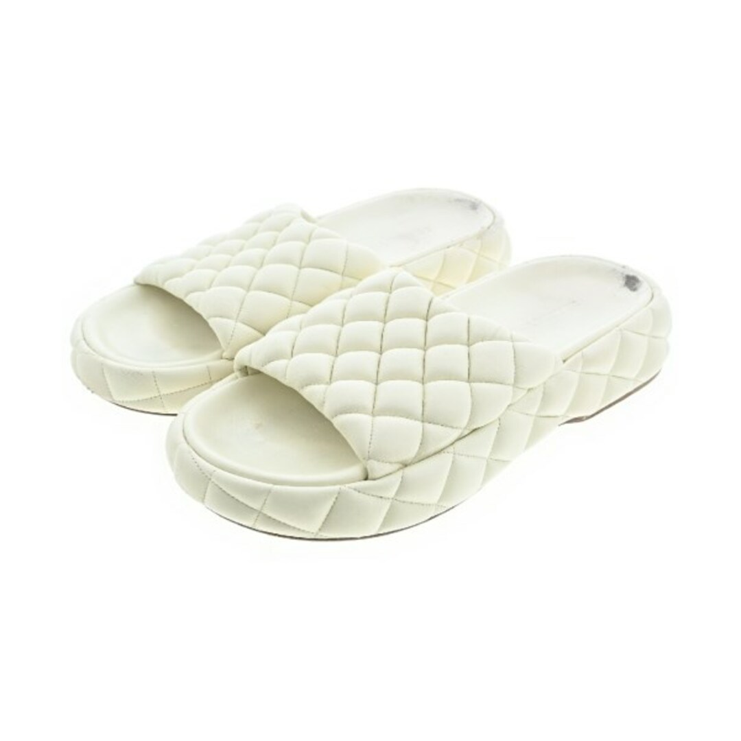 BOTTEGA VENETA - BOTTEGA VENETA サンダル 38(24.5cm位) 白 BOTTEGA VENETA - BOTTEGA VENETA サンダル 38(24.5cm位) 白