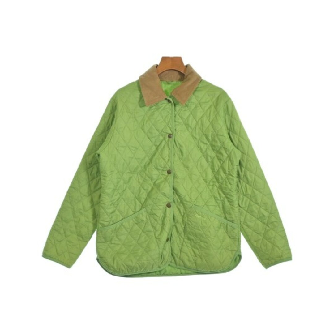 Barbour - Barbour バブアー ブルゾン(その他) 38(S位) 黄緑x Barbour - Barbour バブアー ブルゾン(その他) 38(S位) 黄緑x