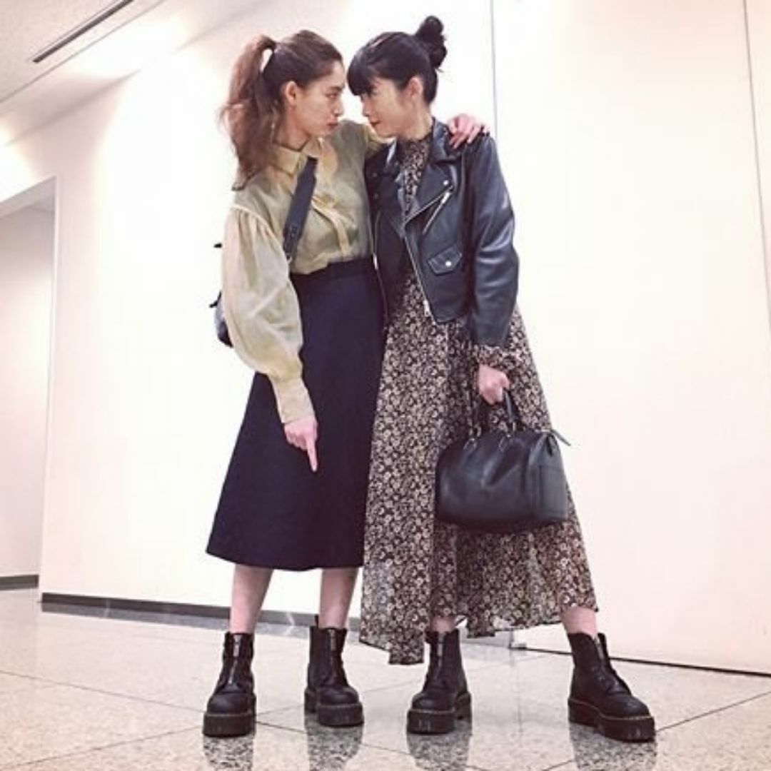 Dr.Martens - Dr.Martens SINCLAIR UK4 黒 厚底 8ホール JADONの Dr.Martens - Dr.Martens SINCLAIR UK4 黒 厚底 8ホール JADONの
