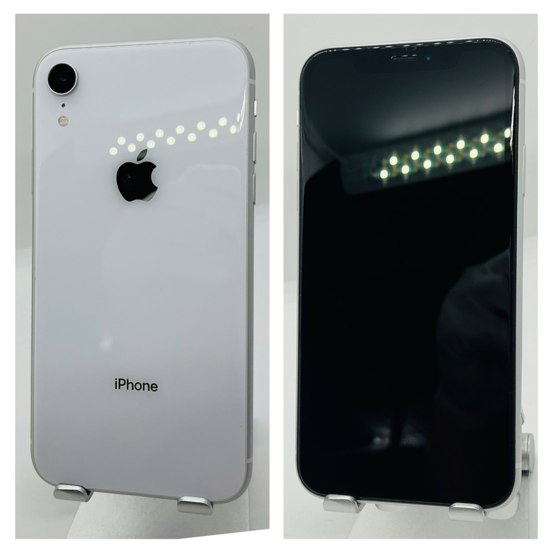 iPhone - S 100% iPhone XR 128 GB SIMフリー ホワイト 本体の iPhone - S 100% iPhone XR 128 GB SIMフリー ホワイト 本体の